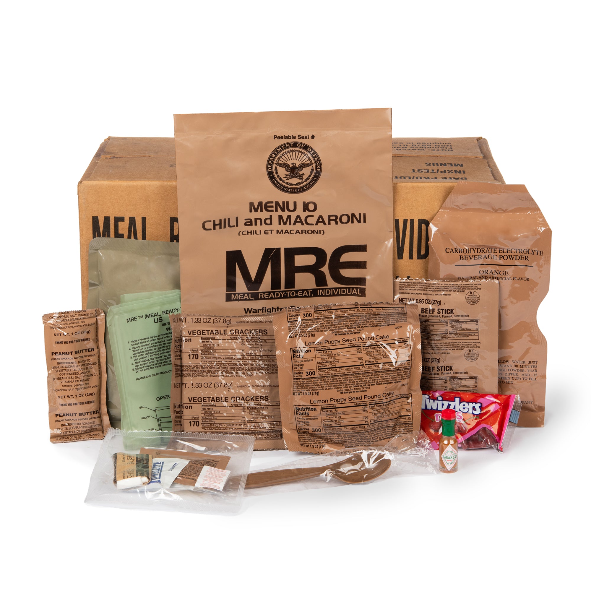 U.S. Military Emergency Meals