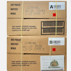 Genuine U.S. Military MRE's – Certified Inspection, Long Shelf Life | Ready-to-Eat Meals,  2025 Inspection Date.