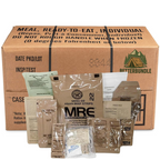 Genuine U.S. Military MRE's – Certified Inspection, Long Shelf Life | Ready-to-Eat Meals,  2025 Inspection Date.
